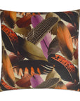 D.V. Kap Quill Amazon Multi Color Throw Pillow With Insert