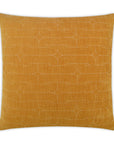 D.V. Kap Unchained Mustard Yellow Throw Pillow With Insert