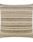 D.V. Kap Raffia Weave Beach Brown Throw Pillow With Insert