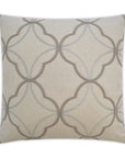 D.V. Kap Tempo Brown Throw Pillow With Insert