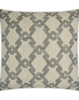 D.V. Kap Paradox Graystone Grey Throw Pillow With Insert