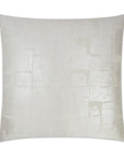 D.V. Kap Glam Silver Throw Pillow With Insert