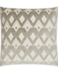 D.V. Kap Meta Brown Throw Pillow With Insert