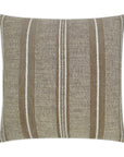 D.V. Kap Highland Mocha Brown Throw Pillow With Insert