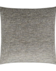D.V. Kap Tiara Ash Grey Throw Pillow With Insert