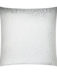 D.V. Kap Hepburn Crystal White Throw Pillow With Insert