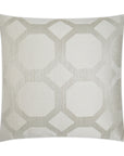D.V. Kap Statler Pearl White Throw Pillow With Insert