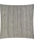 D.V. Kap Waka Waka Cocoa Grey Throw Pillow With Insert