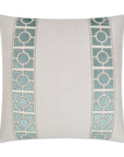 D.V. Kap Vendome Seaglass Teal Throw Pillow With Insert