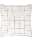 D.V. Kap Lighthouse Dune White Throw Pillow With Insert