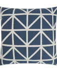 D.V. Kap Port Of Call Blue Throw Pillow With Insert