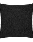 D.V. Kap Poodle Jet Black Throw Pillow With Insert