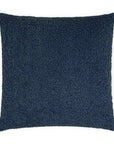 D.V. Kap Poodle Navy Blue Throw Pillow With Insert