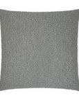 D.V. Kap Poodle Pewter Grey Throw Pillow With Insert