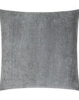 D.V. Kap Lustrious Grey Throw Pillow With Insert