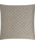 D.V. Kap Michigan Brown Throw Pillow With Insert
