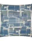 D.V. Kap X Factor Indigo Blue Throw Pillow With Insert