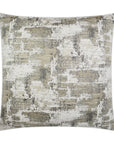 D.V. Kap Textural Glow Brown Throw Pillow With Insert