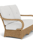 Lloyd Flanders Magnolia Brown Outdoor Loveseat