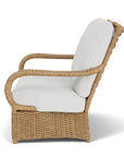 Lloyd Flanders Magnolia Brown Outdoor Loveseat