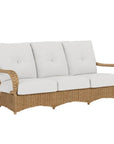 Lloyd Flanders Magnolia Brown Outdoor Sofa