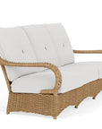 Lloyd Flanders Magnolia Brown Outdoor Sofa