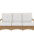 Lloyd Flanders Magnolia Brown Outdoor Sofa