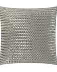 D.V. Kap Gene Fur Grey Grey Throw Pillow With Insert