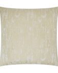 D.V. Kap Trance Light Brown Throw Pillow With Insert