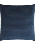 D.V. Kap Pleatte Blue Blue Throw Pillow With Insert
