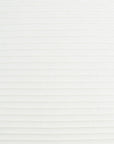 D.V. Kap Pleatte Coconut White Throw Pillow With Insert