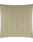 D.V. Kap Shipka Brass Brown Throw Pillow With Insert
