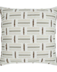 D.V. Kap Toe Tapper Off-Whites White Throw Pillow With Insert