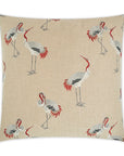 D.V. Kap Kansha Brown Throw Pillow With Insert