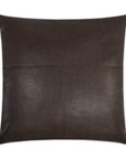 D.V. Kap Rodeo Chocolate Brown Throw Pillow With Insert