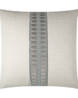 D.V. Kap Mati Linen Grey Throw Pillow With Insert