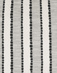 D.V. Kap Inca Trail Domino Black Throw Pillow With Insert