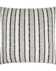 D.V. Kap Inca Trail Domino Black Throw Pillow With Insert