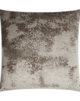D.V. Kap Grated Taupe Throw Pillow With Insert