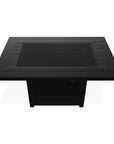 36" x 54" Rectangular MGP Top Chat Height Fire Table - LOOMLAN - Telescope - Outdoor Fire Tables