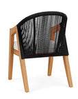 Lloyd Flanders Alpine Teak Wooden Outdoor Dining Armchair