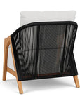 Lloyd Flanders Alpine Teak Wooden Outdoor Lounge Chair