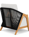Lloyd Flanders Alpine Teak Wooden Outdoor Lounge Chair