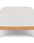 Lloyd Flanders Alpine Teak Wooden Rectangular Outdoor Ottoman