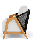 Lloyd Flanders Alpine Teak Wooden Outdoor Loveseat