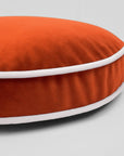 D.V. Kap Posh Circle Orange Throw Pillow With Insert