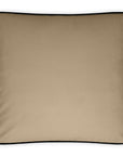 D.V. Kap Posh Box Latte Brown Throw Pillow With Insert