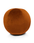 D.V. Kap Posh Ball Copper Red Throw Pillow With Insert