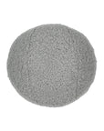D.V. Kap Poodle Ball Grey Grey Throw Pillow With Insert