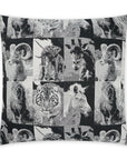 D.V. Kap Zoology Black Throw Pillow With Insert
